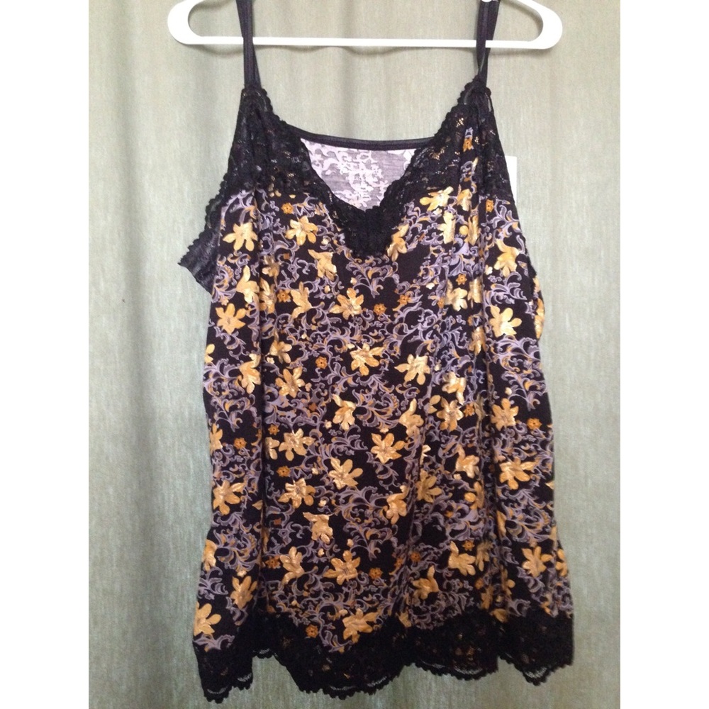 Lane Bryant Floral Lace Cami